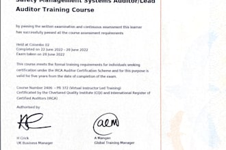 provide haccp,iso 22000 consultation and documentation