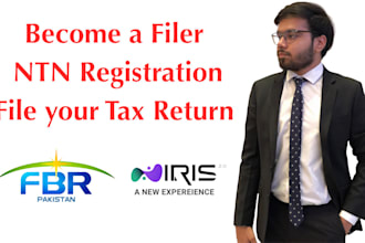 do fbr ntn registration or tax return filing in pakistan
