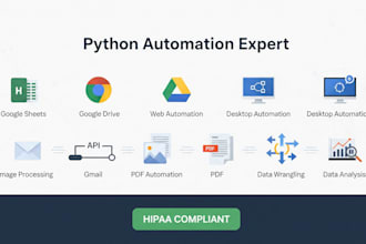 do web and desktop automation using python