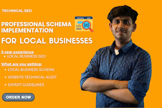 provide schema or structured data code for local businesses