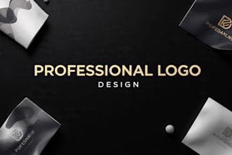 design an abstract and monogram logo for your brand