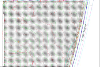 make topographic survey, land surveying map, contours map, from point topo data