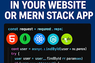 fix bugs and errors in your website or mern app
