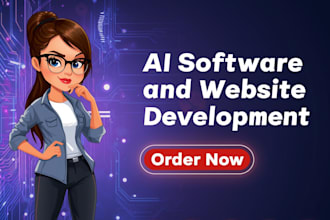 develop ai website, ai web application, ai app, ai software developer