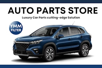 auto parts shopify store automotive website automobile car parts auto part store