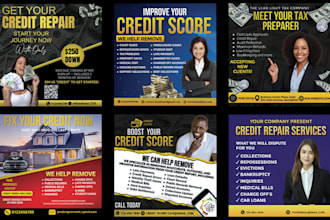 design unique credit repair, real estate tax, instagram, instagram carousel
