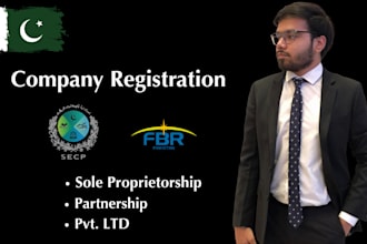 register a company or business with secp or fbr in pakistan