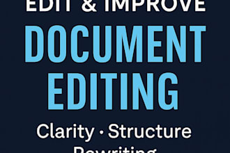 edit and improve your technical or business document for clarity