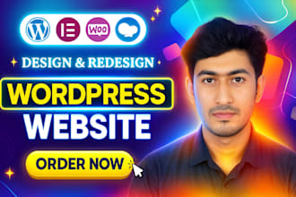 design responsive SEO optimized wordpress website