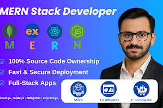 build fullstack apps as your mern stack developer