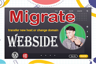 migrate or transfer wordpress website to new host