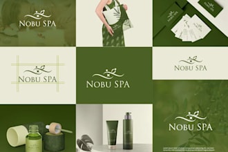 design cosmetics, photography, beauty, feminine, and makeup logo