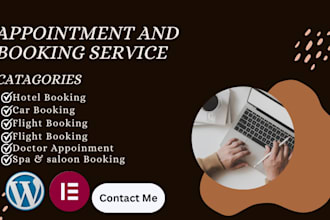 create an online appointment booking calendar for wordpress