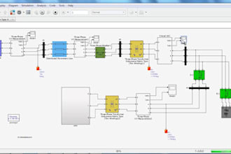 do matlab programming and simulink electrical projects