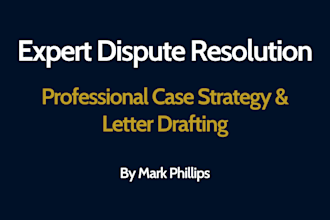 analyze your complaint and create an expert action plan