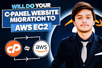 migrate wordpress website from cpanel, plesk, file manager to AWS ec2