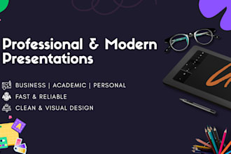 design professional and modern presentations