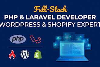 be your full stack PHP, laravel, wordpress and codeigniter developer