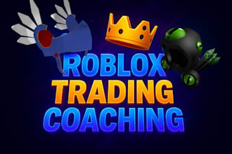 coach and help you in roblox trading step by step