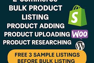 create top ranked SEO product listings for ecommerce stores