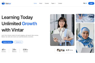 design squarespace bartending school website tutor school vocational website