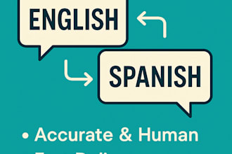 translate english to spanish and viceversa fast and accurate