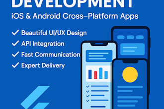 build or fix react or flutter features