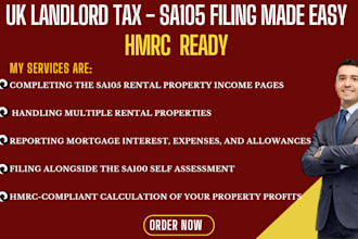 file your sa105 property income return quickly and accurately