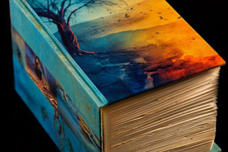 draw kindle ebook cover design and KDP print book cover