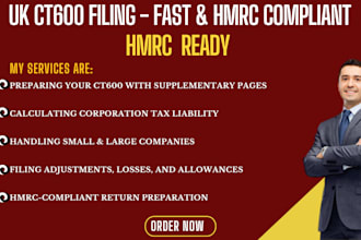prepare your ct600 company tax return with supplementary pages fast