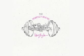 design feminine badass women fitness logo