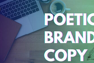 create poetic brand storytelling or ad copy that inspires