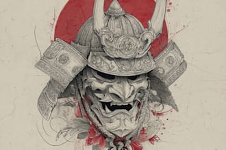 design a tattoo in japanese style