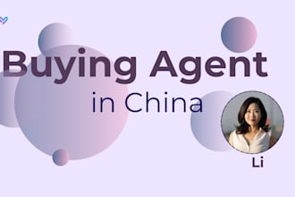 be your buying agent in china