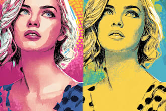 make an awesome wpap pop art portrait