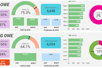 develop interactive google looker studio dashboards for business kpis