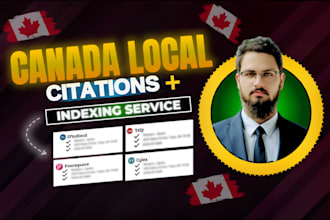 do canada niche specific local citations for maps ranking and local SEO
