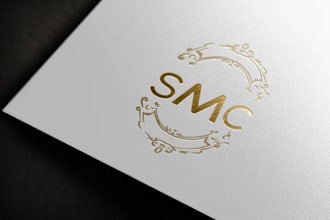 wedding logo, initials design, or wedding monogram