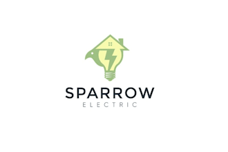 design beautiful residential home electrical business logo