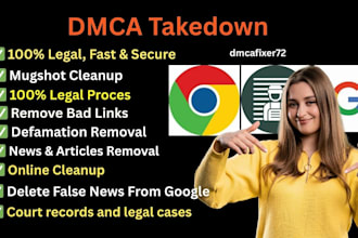 legally remove mugshots and defamatory content