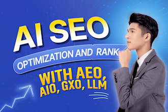 do ai SEO optimisation and rank with aeo, aio,gxo and llm strategies