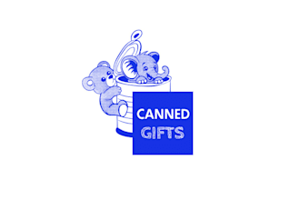 create fun plush animals tin logo
