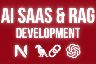 build a custom ai saas platform using langchain, nextjs, and rag