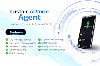 build ai voice agent for inbound and outbound calls