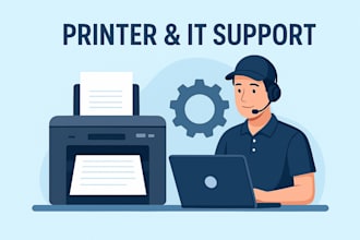 install setup and troubleshoot your printer or scanner remotely