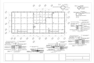 do structural design analysis for steel concrete wood structure