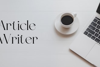 write well researched english articles