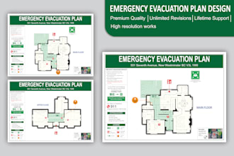 create a fire emergency evacuation and exit plan