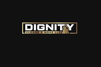 design flooring installation company logo