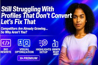 optimize profile fix bio rewrite boost visibility social media audit linkedin ig